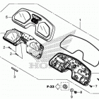 CBR650FA Спидометр