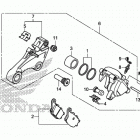 VT1300CX Задний тормозной суппорт