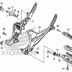 GROM125 (MSX125E) Подножки