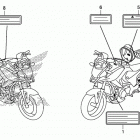 NC700X Лейбл предостережения
