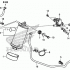 CBR500R Адсорбер, системы улавливания паров топлива