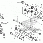CRF250L Задний амортизатор