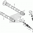 CBR650FA Распределительный вал и клапана