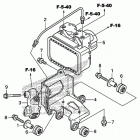 VT750CS Модуль ABS