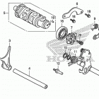 VFR800F Вилка переключения передач