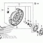 VT750C2B Rear wheel (vt750c  /  c2b)