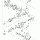 LT F500F VINSON 4x4 MANUAL Final bevel gear (rear)(model k5 / k6 / k7)