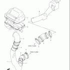 LT A500F,B,C VINSON 4x4 AUTOMATIC Belt cooling duct