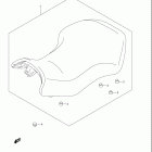 LT A700X KINGQUAD 4x4 Сидение