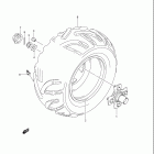 LT A700X KINGQUAD 4x4 Заднее колесо правое