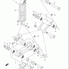 LT Z400,Z QuadSport Z400 Rear cushion lever (model k5 / k6 / k7)