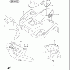 LT A500F,B,C VINSON 4x4 AUTOMATIC Front fender (model k5)