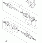 LT A700X KINGQUAD 4x4 Задний привод