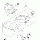 LT F500F VINSON 4x4 MANUAL Headlamp (model k6 / k7)