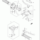 LT A500F,B,C VINSON 4x4 AUTOMATIC Рулевые переключатели