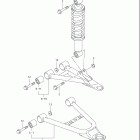 LT-A400 EIGER 4x2 AUTOMATIC Suspension arm