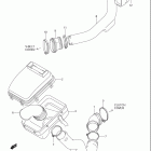 LT-A400 EIGER 4x2 AUTOMATIC Belt cooling duct