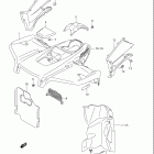 LT A700X KINGQUAD 4x4 Front fender (model k6)