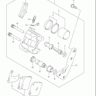 LT-A400F EIGER 4x4 AUTOMATIC Передний суппорт тормозной