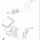 LT-A400F EIGER 4x4 AUTOMATIC Belt cooling duct