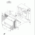 LT A500F,B,C VINSON 4x4 AUTOMATIC Радиатор