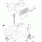 LT-A400F EIGER 4x4 AUTOMATIC Топливный бак (модель K3)