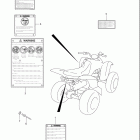 LT Z250 QuadSport Z250 Наклейки