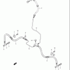 LT-A400 EIGER 4x2 AUTOMATIC Передние тормозные трубки
