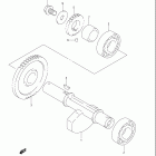 LT A500F,B,C VINSON 4x4 AUTOMATIC Балансир кривошипа