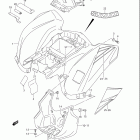 LT Z250 QuadSport Z250 Заднее крыло