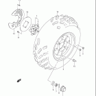 LT A500F,B,C VINSON 4x4 AUTOMATIC Переднее колесо