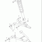 LT A500F,B,C VINSON 4x4 AUTOMATIC Suspension arm