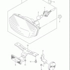 LT Z400,Z QuadSport Z400 Rear combination (model k4 e28)