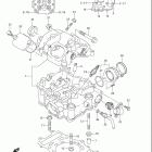 LT A500F,B,C VINSON 4x4 AUTOMATIC Головка цилиндра