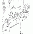 LT A700X KINGQUAD 4x4 Wiring harness (model k6 ~f.no.5saap41a 67110000)