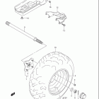 LT-A400 EIGER 4x2 AUTOMATIC Заднее колесо левое