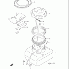 LT A700X KINGQUAD 4x4 Передний ящик