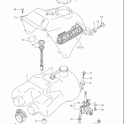 LT F400 EIGER 4x2 MANUAL Топливный бак (model k7)