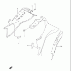 LT Z90 QuadSport Z90 Fuel tank cover