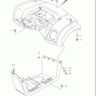 LT-A400F EIGER 4x4 AUTOMATIC Заднее крыло (модель K3)