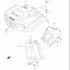 LT F400 EIGER 4x2 MANUAL Переднее крыло (модель K3)