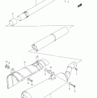 LT A700X KINGQUAD 4x4 Глушитель