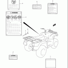 LT-A400 EIGER 4x2 AUTOMATIC Label (model k3)