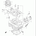 LT F400F EIGER 4X4 MANUAL Головка цилиндра