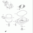 LT A500F,B,C VINSON 4x4 AUTOMATIC Масляный насос