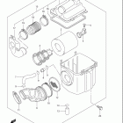 LT-A400 EIGER 4x2 AUTOMATIC Воздухозаборник