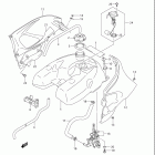 LT F500F VINSON 4x4 MANUAL Топливный бак