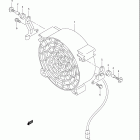 LT-A400 EIGER 4x2 AUTOMATIC Вентилятор охлаждения