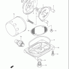 LT-A400 EIGER 4x2 AUTOMATIC Масляный насос