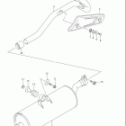 LT Z250 QuadSport Z250 Глушитель
